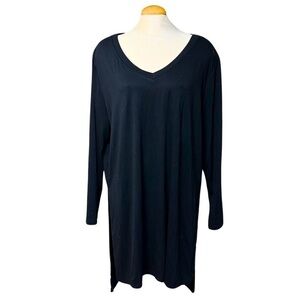 Women’s Medium Black Long Sleeve T-Shirt Dress | GUC